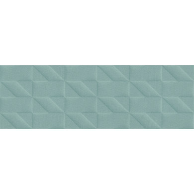 Стенни плочки Outfit Turquoise Struttura Tetris 3D 25x76