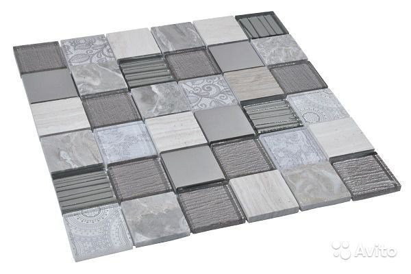 Стъклокерамична мозайка Elements Grey
