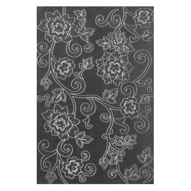 Декор Lace Negro 25x38