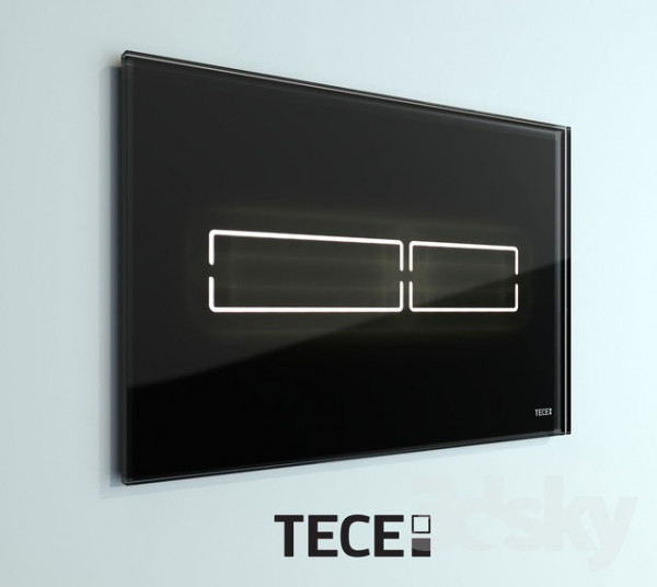 Aктиватор TECE LUX mini Черно стъкло (9240961)