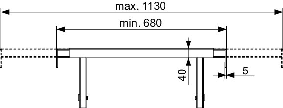 Модул за монтаж на структура в ниша (9380013)