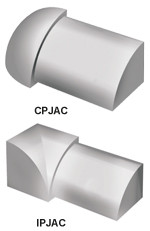 PJAC ъглов завършващ профил от полирана стомана
