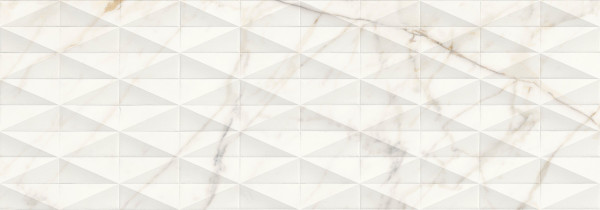 Декор Allmarble Wall Golden White Pave 3D Lux 40x120