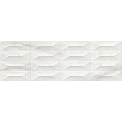 Стенни плочки Marbleplay White Struttura Gem 30x90