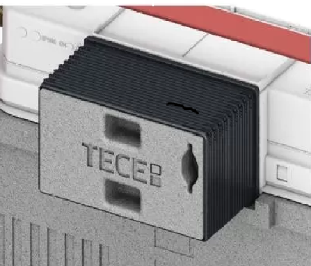 Обшивка за отвора на активатора при монтаж на вградена структура TECE(9850040)