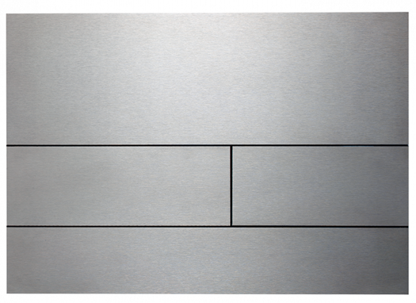 Активатор TECE SQUARE II надрана стомана, с покритие против пръстови отпечатъци (9240830)